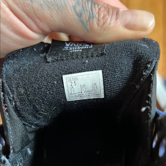 Vans sk8 hi MTE size 2.5 kids - Picture 7 of 8